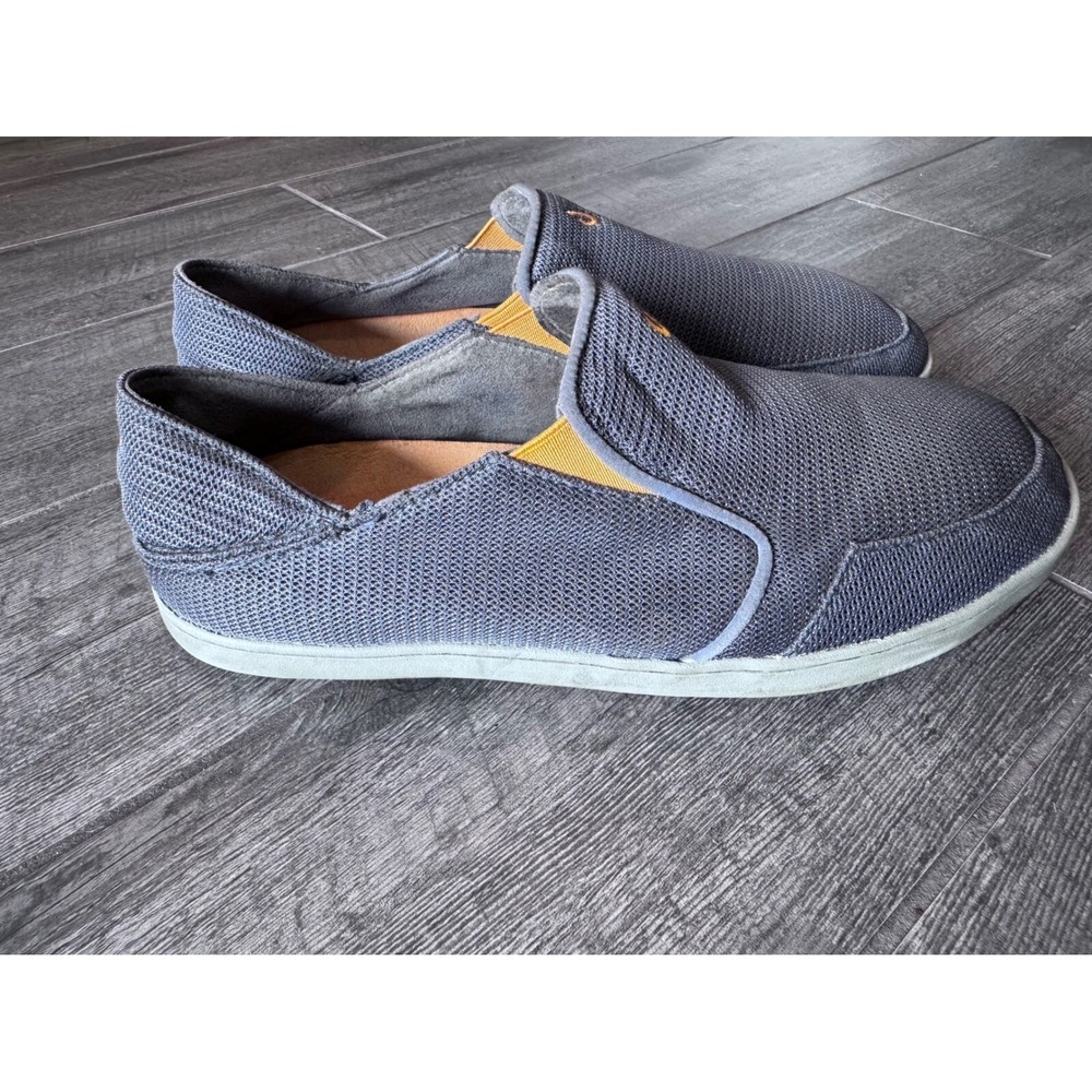 Olukai Nohea Mesh Slip‎ On Loafers Casual Breathable Men's Size 11.5